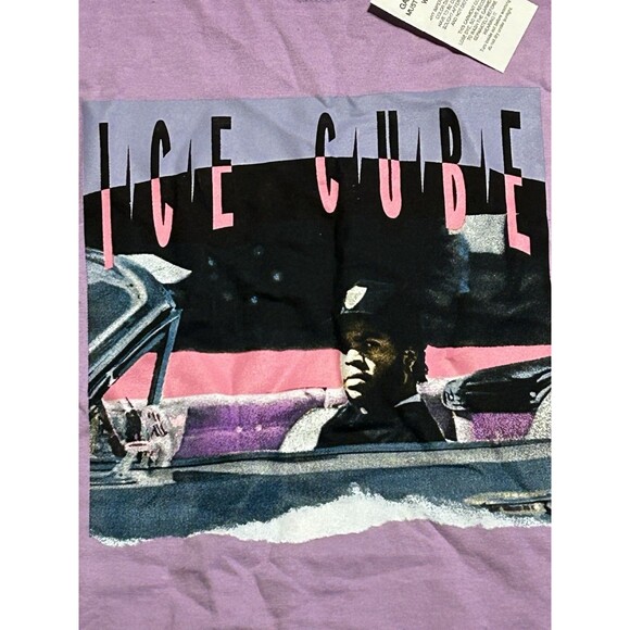 Ice Cube Kids T-Shirt Size 4 Purple Graphic Hip Hop Rap Legend Tee NWT 2024 - Picture 2 of 3